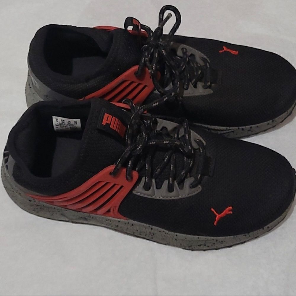Puma 382432-01 Gray Black Lace up